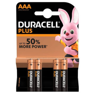 DURACELL - BLISTER 4 PILAS ALCALINAS + AAA
