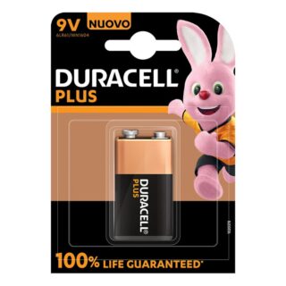 DURACELL - PILA ALCALINA + 9V 6LR61