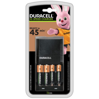 DURACELL - CARGADOR RAPIDO CON 2 AA + 2 AAA