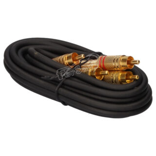 FERSAY - CONEXION 2 RCA M/2 RCA M 1.5M DORADOS Ø5MM