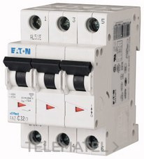 EATON - AUTOMATICO 3X10A PLSM CURVA D