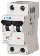 EATON - AUTOMATICO 2X20A FAZ CURVA D