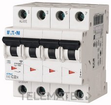 EATON - AUTOMATICO 4X20A FAZ CURVA D