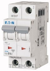 EATON - AUTOMATICO 2x16A PLS6 CURVA C