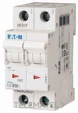 EATON - AUTOMATICO 2x50A PLS6 CURVA C