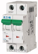 EATON - AUTOMATICO 2X6A PLS6 CURVA C