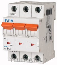 EATON - AUTOMATICO 3+NX63A PLS6 CURVA C