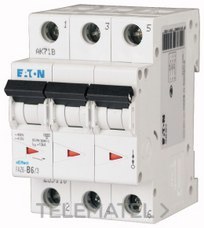 EATON - AUTOMATICO 3X16A FAZ CURVA C
