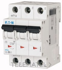EATON - AUTOMATICO 3X50A FAZ CURVA C