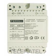 FERMAX - ALIMENTADOR 12VAC 1.5A 4800