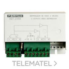 FERMAX - DISTRIBUIDOR VIDEO 2 SALIDAS 2448