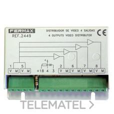 FERMAX - DISTRIBUIDOR VIDEO 4 SALIDAS 2449