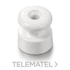 FONTINI - AISLADOR PARA CABLE TRENZADO BLANCO