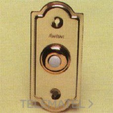 FONTINI - PULSADOR VENEZIA 10A DORADO