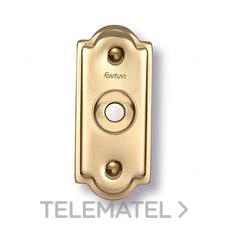 FONTINI - PULSADOR VENEZIA 10A DORADO - Imagen 2