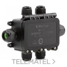GAESTOPAS - CAJA IP68 POLIAM. 6 PRESAS. 131X92X37MM