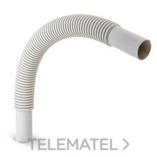 GAESTOPAS - CURVA FLEXIBLE BLINDADO M20 GRIS