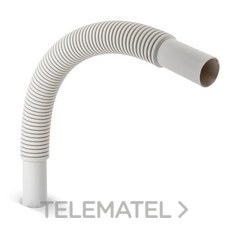 GAESTOPAS - CURVA FLEXIBLE BLINDADO M25 GRIS