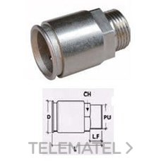 GAESTOPAS - MANGUITO MIXTO LATON N. IP67 M20