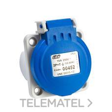 IDE - BASE EMPOTRAR 2+T 16A SCHUKO