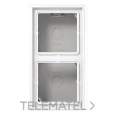 JUNG - CAJA SUPERF. DOBLE LS990 B.ALPINO