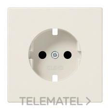 JUNG - PLACA SCHUKO LS990 B.MARFIL