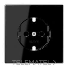 JUNG - PLACA SCHUKO LS990 NEGRO