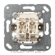 JUNG - INTERRUPTOR DOBLE 10A