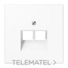 JUNG - PLACA 2XTELEFONO PARA UAE LS990 B.ALP