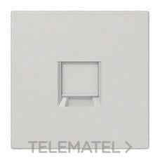 JUNG - PLACA TELEF. 1XKEYSTONE LS990 GRIS CL.