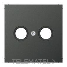 JUNG - PLACA TV LS990 AL. ANTRACITA