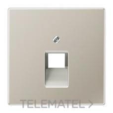 JUNG - PLACA TELEFONO PARA UAE LS ACERO