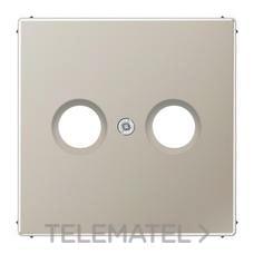 JUNG - PLACA TV LS ACERO