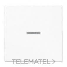 JUNG - TECLA SENCILLA C/VISOR LS990 B.ALPINO