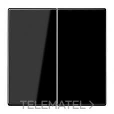 JUNG - TECLA DOBLE LS990 NEGRO