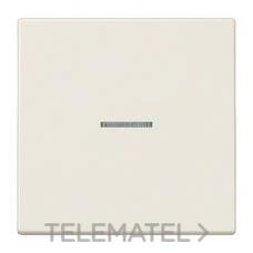 JUNG - TECLA SENCILLA C/VISOR LS990 B.MARFIL