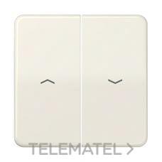 JUNG - TECLA PULS.PERSIANAS CD500 B.MARFIL