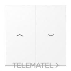 JUNG - TECLA DOBLE PERS. LS990 B.MATE