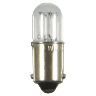 LAMPARAS - LAMPARA SEÑAL TUBULAR 6V 0.6W BA9S