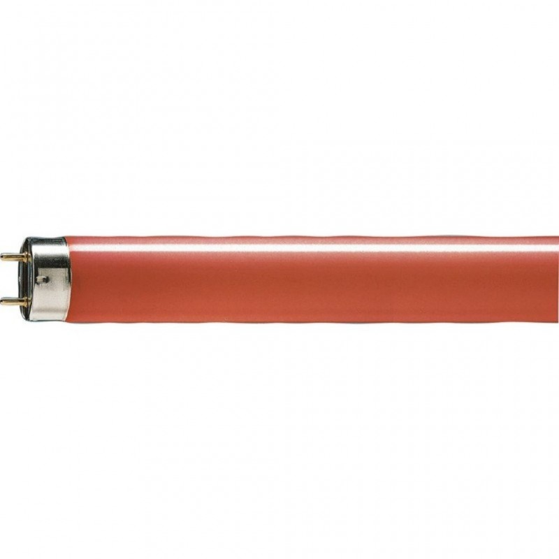 LAMPARAS - TUBO FLUORESCENTE TUNGSRAM T12 40W ROJO