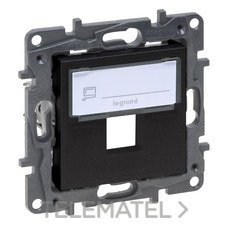 LEGRAND - PLACA + SOP. 1XKEYST. NILOE STEP N. MATE
