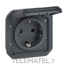 LEGRAND - BASE SCHUKO P55C ANTRACITA