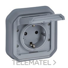 LEGRAND - BASE SCHUKO P55ME GRIS