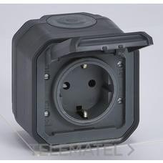 LEGRAND - BASE SCHUKO P55MS ANTRACITA