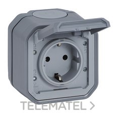 LEGRAND - BASE SCHUKO P55MS GRIS
