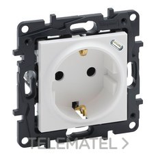 LEGRAND - B. SCHUKO + USB C NILOE STEP BL. MATE