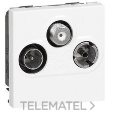 LEGRAND - TOMA R-TV+SAT INTERMEDIA MOSAIC 2 M. BL