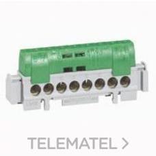 LEGRAND - BORNA REPART. 8X1.5/16MM² VERDE