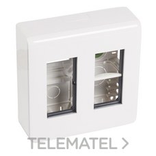 LEGRAND - CAJA SUPERF. 2 COL. / 8 MOD. BL