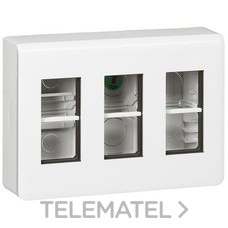 LEGRAND - CAJA SUPERF. 3 COL. / 12 MOD. BL